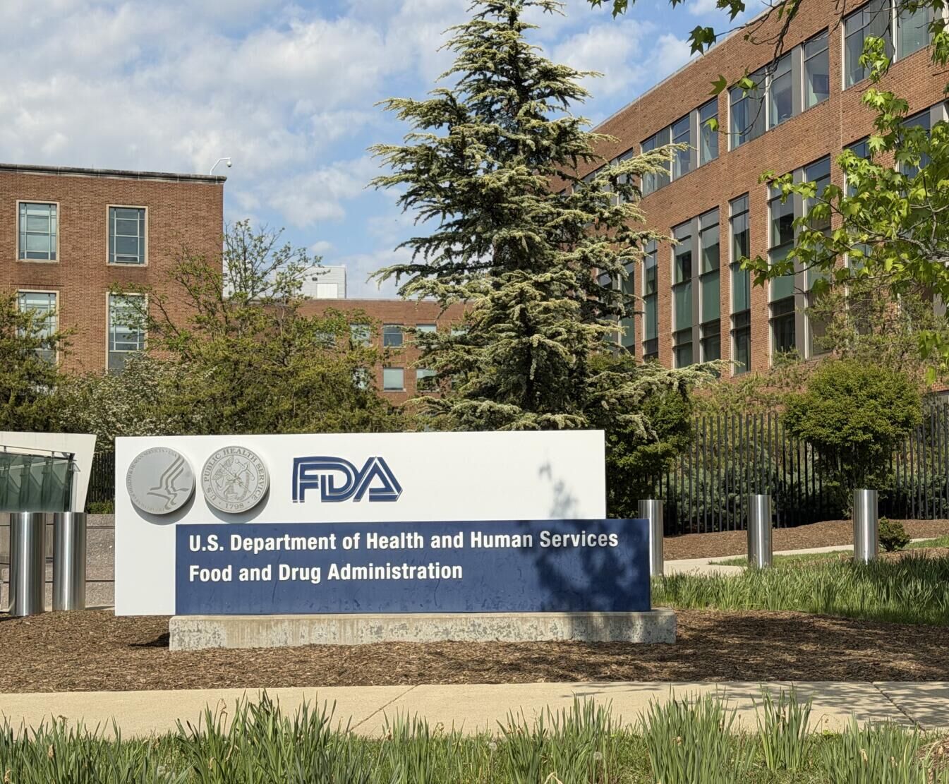 FDA sign outside the U.S. Food and Drug Administration