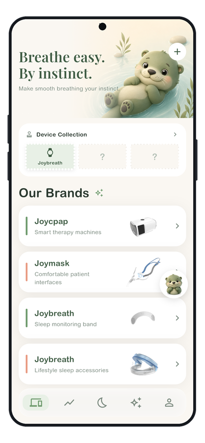 JoyOtter App product-family interface